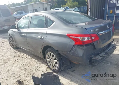 2017 Nissan Sentra Sv из США, поврежденный, VIN 3N1AB7AP7HY349924